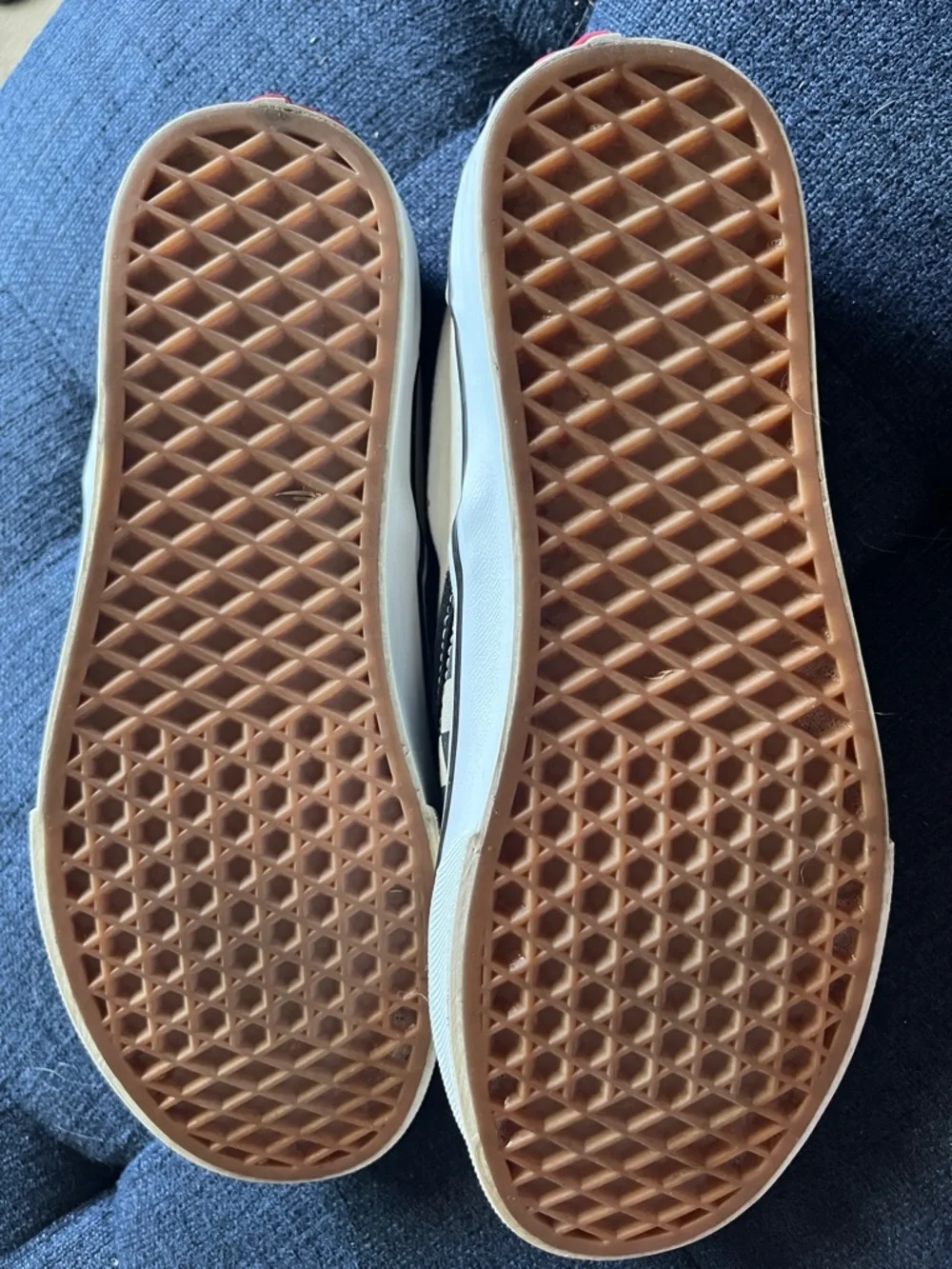 Vans Slip-On Checkerboard Shoes. Black & White. Women’s 9 - Picture 6 of 6
